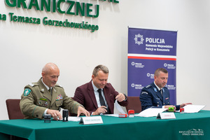 Straż Graniczna i Policja z Podkarpacia podpisała porozumienie z 11 szkołami średnimi