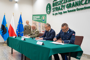Straż Graniczna i Policja z Podkarpacia podpisała porozumienie z 11 szkołami średnimi