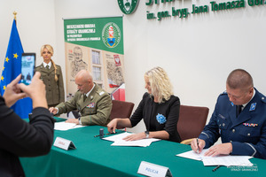 Straż Graniczna i Policja z Podkarpacia podpisała porozumienie z 11 szkołami średnimi