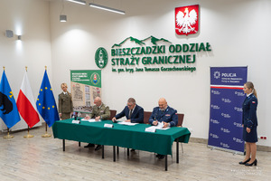 Straż Graniczna i Policja z Podkarpacia podpisała porozumienie z 11 szkołami średnimi
