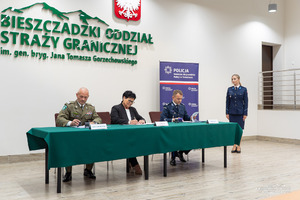 Straż Graniczna i Policja z Podkarpacia podpisała porozumienie z 11 szkołami średnimi