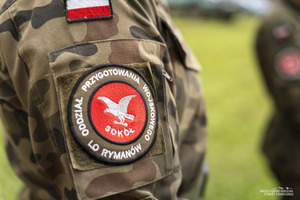 Prezentacja musztry klasy mundurowej z Rymanowa