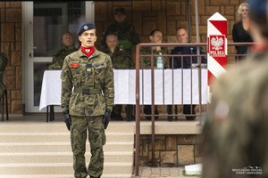Prezentacja musztry klasy mundurowej z Rymanowa