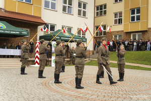 Prezentacja musztry klasy mundurowej z Rymanowa