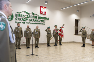 Uroczystość wręczenia aktów mianowania na stopień młodszego chorążego oraz kaprala w BiOSG
