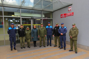 Wizyta przedstawiciela Frontex w BiOSG