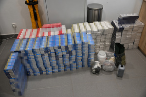 Ujawnione nielegalne towary