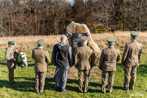 Delegacja Bieszczadzkiego Oddziału SG oddała hołd zmarłym