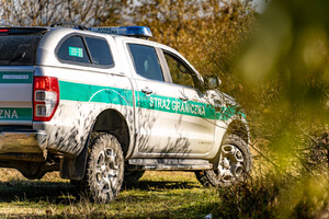 Samochód służbowy Straży Granicznej fot. ilustracyjna Samochód służbowy Straży Granicznej fot. ilustracyjna