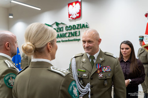 Uroczysta zbiórka w komendzie BIOSG