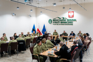 Spotkanie strażników granicznych z konsulami RP we Lwowie