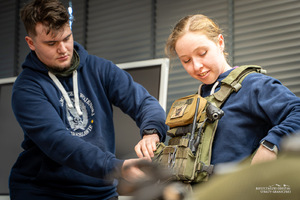 Studenci Koła Naukowego „Pogranicznik” z wizytą w BiOSG