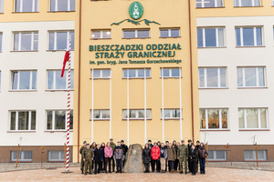 Studenci Koła Naukowego „Pogranicznik” z wizytą w BiOSG