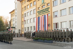 Ślubowanie nowo przyjętych funkcjonariuszy i święto patrona BiOSG