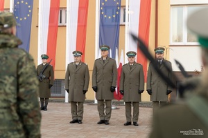 Ślubowanie nowo przyjętych funkcjonariuszy i święto patrona BiOSG