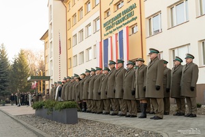 Ślubowanie nowo przyjętych funkcjonariuszy i święto patrona BiOSG