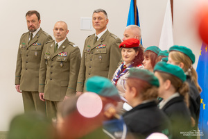 Świąteczne spotkanie w komendzie BiOSG