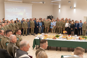 Świąteczne spotkanie w komendzie BiOSG