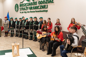 Świąteczne spotkanie w komendzie BiOSG