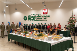 Świąteczne spotkanie w komendzie BiOSG