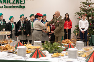 Świąteczne spotkanie w komendzie BiOSG