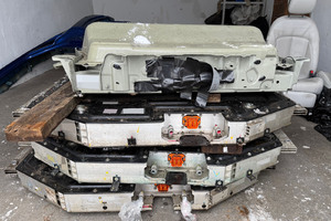 Zatrzymany skradzione części