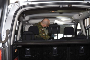 Ćwiczenia na przejściu granicznym w Korczowej