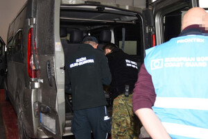 Ćwiczenia na przejściu granicznym w Korczowej