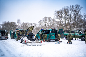 Skiturowe szkolenie SG i GOPR w Bieszczadach
