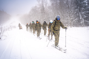 Skiturowe szkolenie SG i GOPR w Bieszczadach