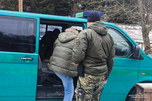 Zatrzymany przez funkcjonariuszy obywatel Białorusi