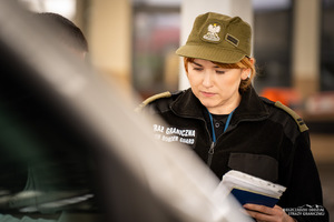 Kontrola graniczna na przejściu w Medyce fot. ilustracyjna