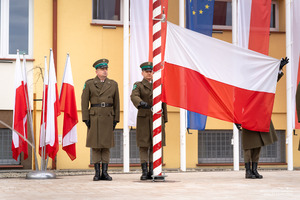 Uroczysty apel w BiOSG