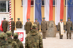 Uroczysty apel w BiOSG