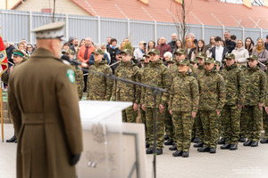 Uroczysty apel w BiOSG