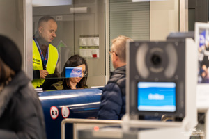 Kontrola graniczna na lotnisku w Rzeszowie-Jasionce fot. ilustracyjna 