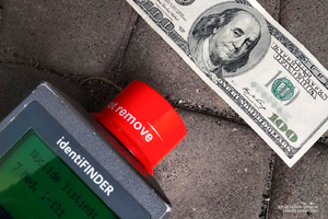 Wykryty podczas kontroli banknot