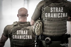 funkcjonariusze SG z placówki w Rzeszowie Jasionce funkcjonariusze SG z placówki w Rzeszowie Jasionce