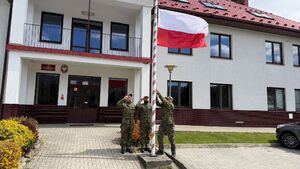 Święto flagi w podkarpackich placówkach SG 