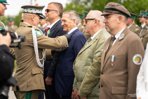 Uroczystość przy Stanicy Chreptiów