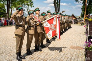 Nabożeństwo z okazji 35-lecia Bieszczadzkiego Oddziału SG