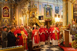 Nabożeństwo z okazji 35-lecia Bieszczadzkiego Oddziału SG