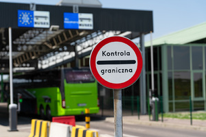 Znak kontrola graniczna
