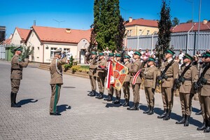 uroczysty apel w komendzie BiOSG uroczysty apel w komendzie BiOSG