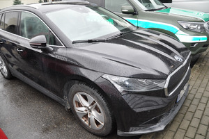 Zatrzymane auto