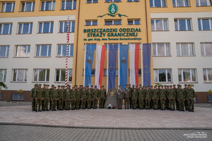 uroczysty apel w komendzie BiOSG uroczysty apel w komendzie BiOSG