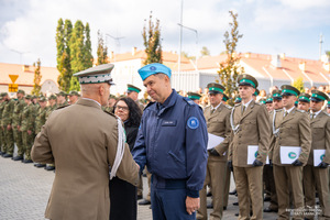 uroczysty apel w komendzie BiOSG uroczysty apel w komendzie BiOSG