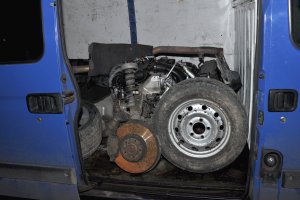 Cześci z kradzionego BMW X5 