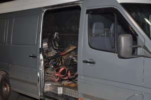 Silnik z kradzionego Mercedesa zatrzymany w Medyce 